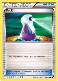 Poción, Negro y Blanco 100