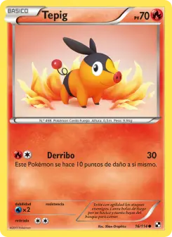 Tepig, Negro y Blanco 16