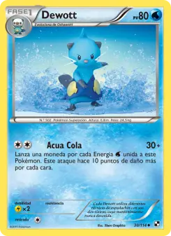 Dewott, Negro y Blanco 30