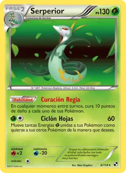 Serperior, Negro y Blanco 6