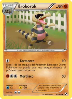 Krokorok, Negro y Blanco 64