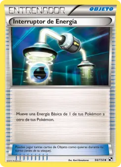 Interruptor de Energía, Negro y Blanco 94