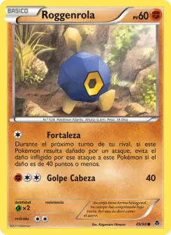 Roggenrola, Fuerzas Emergentes 49