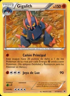 Gigalith, Nobles Victorias 61