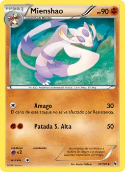 Mienshao, Nobles Victorias 70