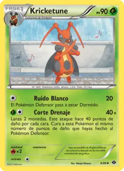 Kricketune, Próximos Destinos 4