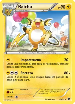 Raichu, Próximos Destinos 40