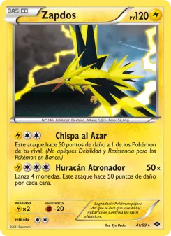 Zapdos, Próximos Destinos 41