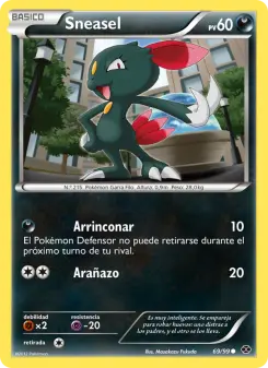 Sneasel, Próximos Destinos 69
