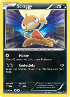 Scraggy, Próximos Destinos 73