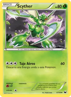 Scyther, Oscuros Exploradores 4