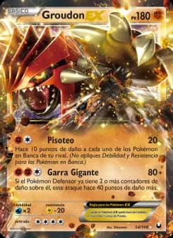 Groudon-EX, Oscuros Exploradores 54