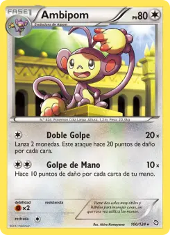 Ambipom, Dragones Majestuosos 100