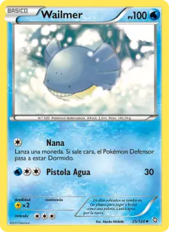Wailmer, Dragones Majestuosos 25