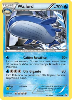 Wailord, Dragones Majestuosos 26