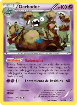 Garbodor, Dragones Majestuosos 54