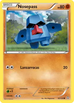 Nosepass, Dragones Majestuosos 62