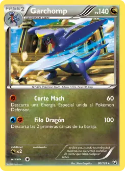 Garchomp, Dragones Majestuosos 90