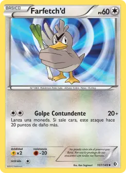 Farfetch’d, Fronteras Cruzadas 107