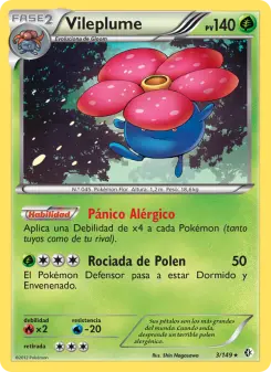 Vileplume, Fronteras Cruzadas 3