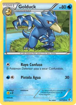 Golduck, Fronteras Cruzadas 34