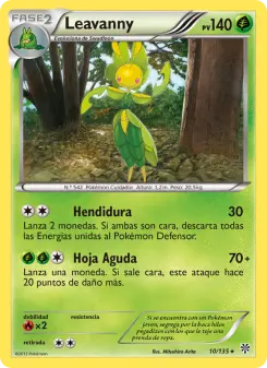Leavanny, Tormenta Plasma 10