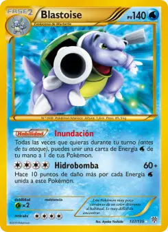 Blastoise, Tormenta Plasma 137
