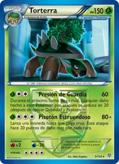 Torterra, Tormenta Plasma 3