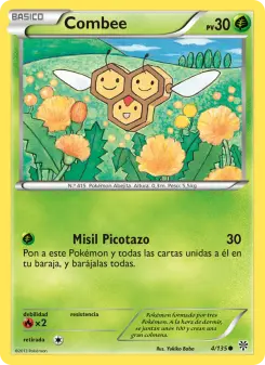 Combee, Tormenta Plasma 4
