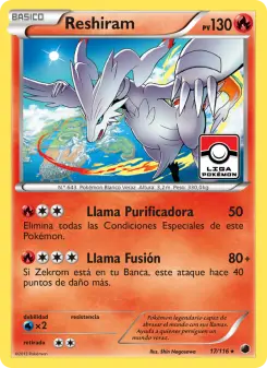 Reshiram, Glaciación Plasma 17