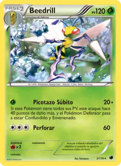 Beedrill, Glaciación Plasma 3
