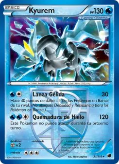 Kyurem, Glaciación Plasma 31