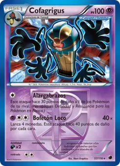 Cofagrigus, Glaciación Plasma 57