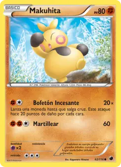 Makuhita, Glaciación Plasma 62