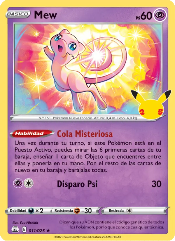 Mew, Celebraciones 11