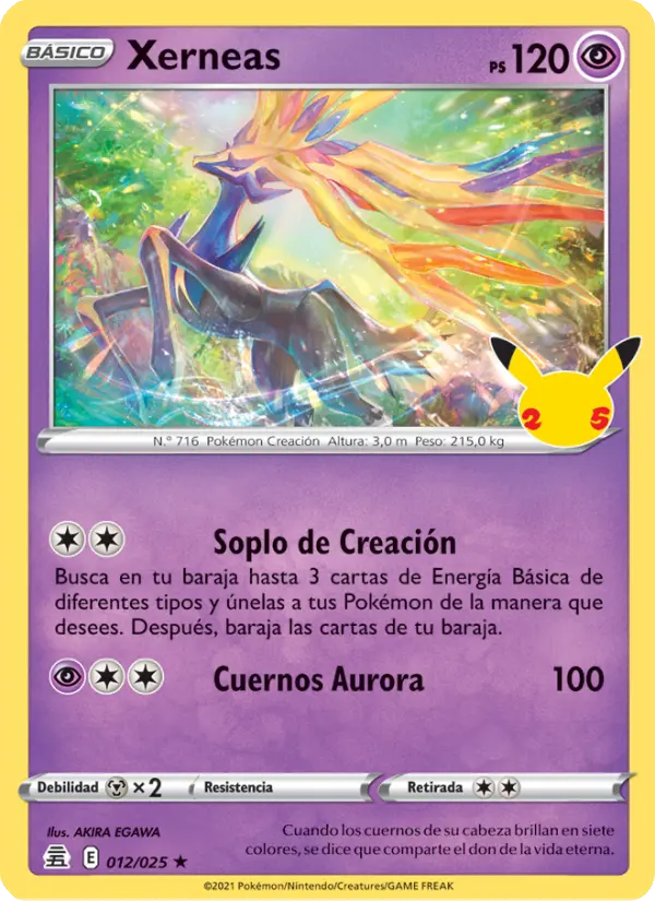 Xerneas, Celebraciones 12