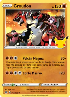 Groudon, Celebraciones 17