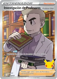 Investigación de Profesores (Profesor Oak), Celebraciones 24