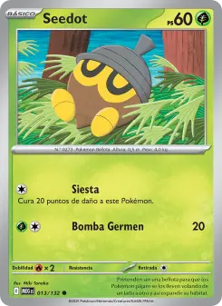 Seedot, Megaevolución 013