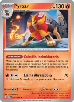 Pyroar, Megaevolución 024