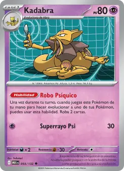 Kadabra, Megaevolución 055