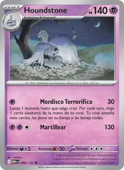 Houndstone, Megaevolución 066