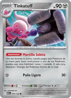 Tinkatuff, Megaevolución 097