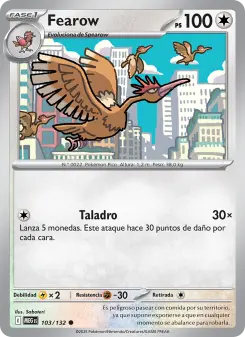 Fearow, Megaevolución 103