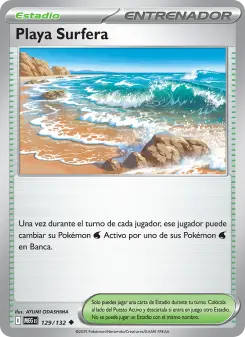 Playa Surfera, Megaevolución 129