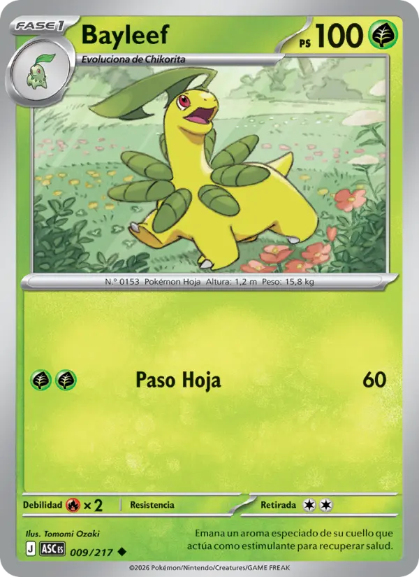 Bayleef, Héroes Ascendentes 009