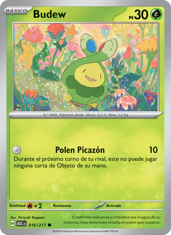 Budew, Héroes Ascendentes 016