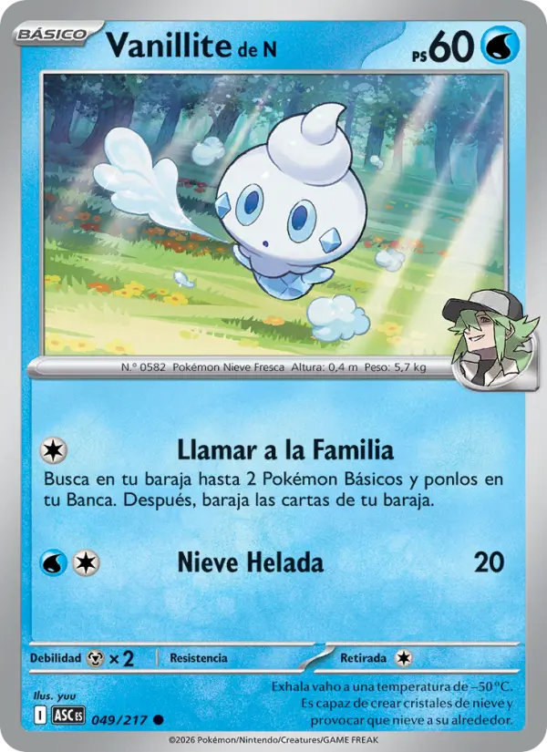 Vanillite de N, Héroes Ascendentes 049