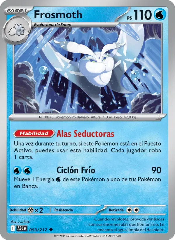 Frosmoth, Héroes Ascendentes 053
