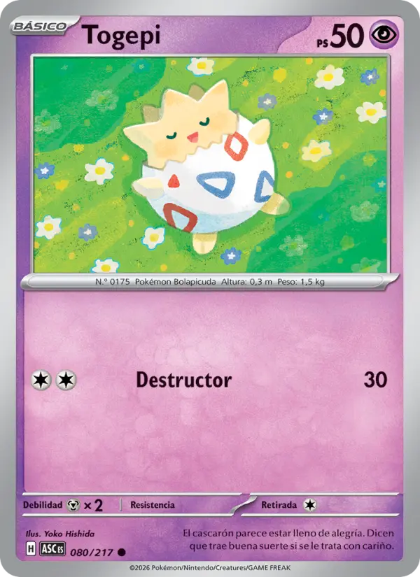 Togepi, Héroes Ascendentes 080